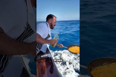 When your ship runs out of water #survival #cooking #shorts