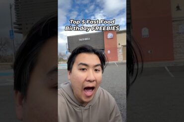 5 Fast Food Birthday Freebies Hack 🎉🤤