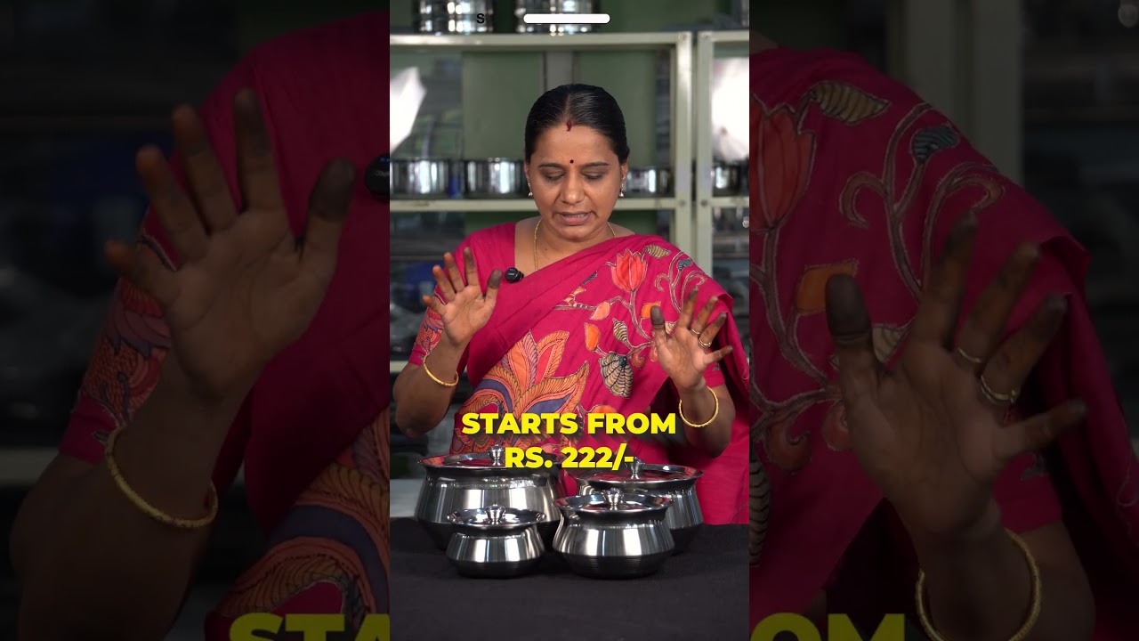 Traditional cooking, modern strength 🍲✨ Stainless Steel Handi for rich, flavorful meals 🔥 Traditional cooking, modern strength 🍲✨ Stainless Steel Handi for rich, flavorful meals 🔥