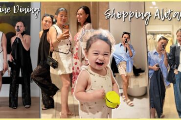 NAGKA ALITAN PA SA SHOPS! ENABLER NA FRIEND! FINE DINING NAMAN TAYO! ❤️ | rhazevlogs