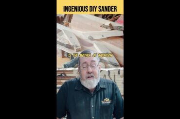 A Clever DIY Sander You Don’t See Every Day