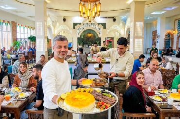 Inside Iran’s Legendary Traditional Restaurant (Real Iranian Food)