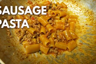 This Is How Italians Cook Sausage Pasta