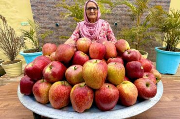 APPLE FRITTERS 🍎🍎🍎 | Veg Village Food