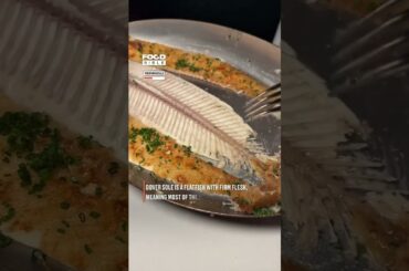 Fish deboned at table 🐟