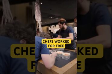 Chefs worked for free in world’s best restaurant..