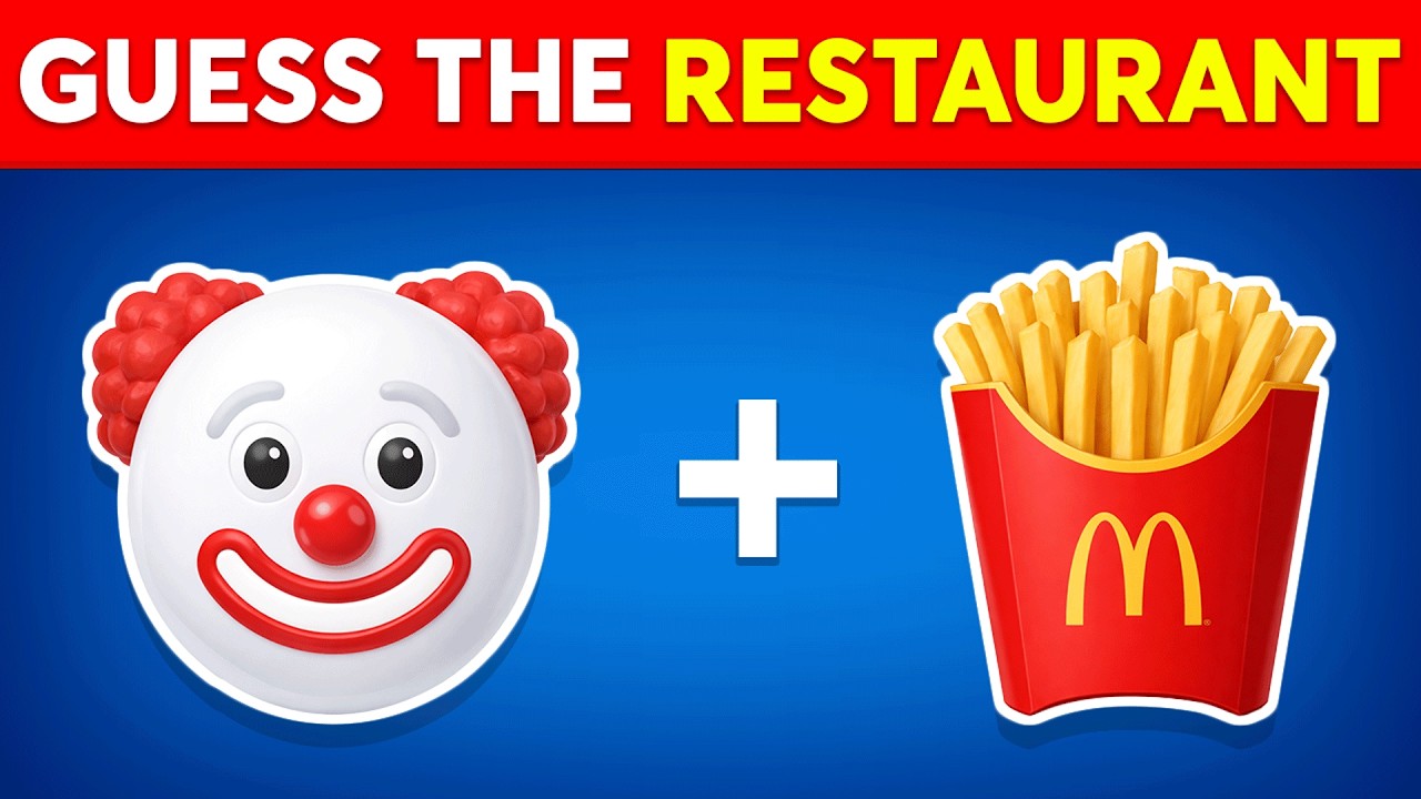 Guess the Fast Food Restaurant by Emoji? π€π Ultimate Emoji Quiz Game Guess the Fast Food Restaurant by Emoji? π€π Ultimate Emoji Quiz Game