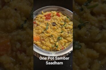 Super Sambar Saadham  #shorts #shortsfeed #cooking  #shortvideo #youtubeshorts #food #ytshorts