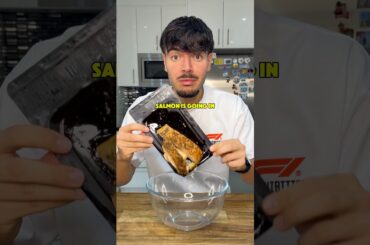 One Bowl Spicy Salmon Salad…🤯 #recipe #cooking #food #healthy