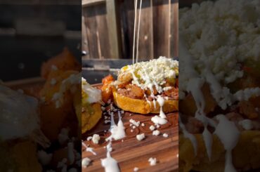 Let’s make a breakfast sope on the Blackstone griddle #blackstone #cooking #breakfast #sope #fyp ￼￼