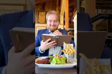 Pretending I’m a Food Critic for Free Dinner?