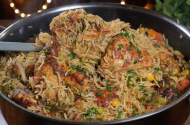Change the Way You Cook Rice! Try this Legendary Arabian Chicken & Rice Kabsa 😋