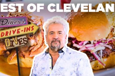 Top #DDD Videos in Cleveland with Guy Fieri 🔥 | Diners, Drive-Ins and Dives | Food Network