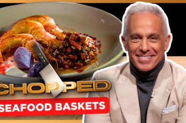 Chopped: Seafood-Filled Baskets 🦀 🦐 | Food Network