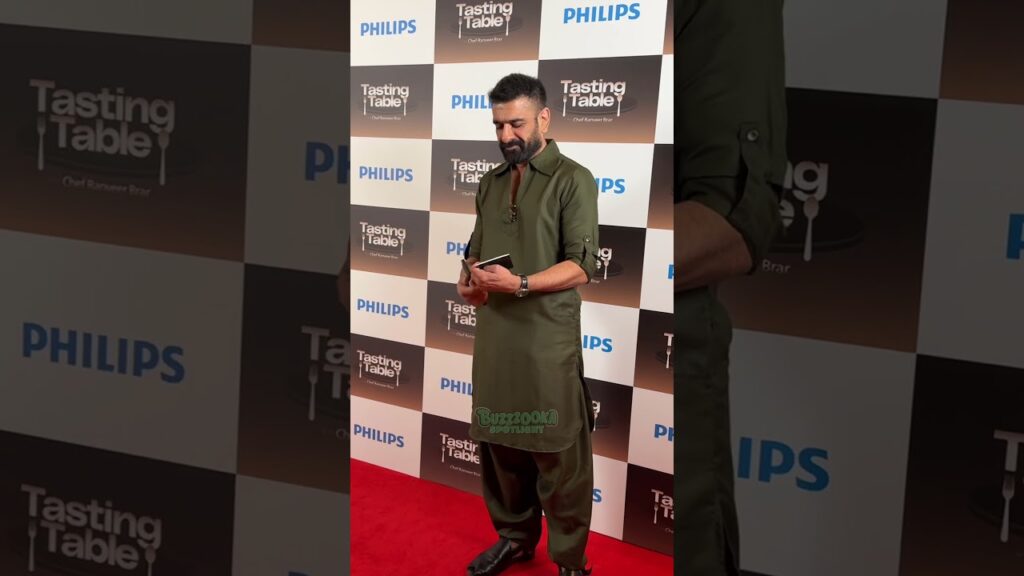 Eijaz Khan Attends An Exquisite Evening With Chef Ranveer Brar Signature Tasting Table🤩‼️