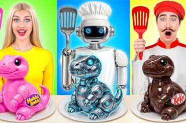 Me vs Robot Cooking Challenge | Funny Situations and Fails by Super Hyper DO