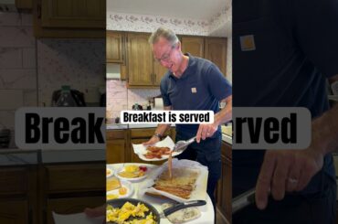 Cooking breakfast with my husband  #breakfast #cooking