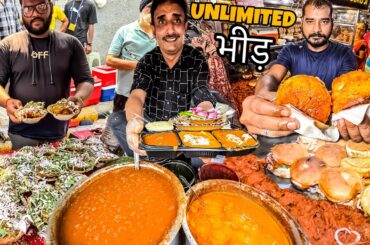 Only 2 घंटे की लूट | India's Top Selling Street Food In Delhi | Delhi Food Tour | Street Food India