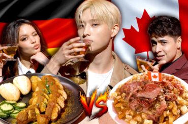 🇨🇦 Canada vs 🇩🇪 Germany: Which Country Has the Better Drinking Food? | World War Chef
