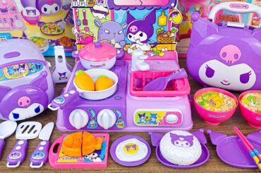 Satisfying with Unboxing Sanrio Kuromi Kitchen Cooking Playset ASMR | Toys Collection Review