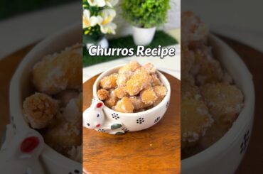 Churros Recipe #cooking #recipe #shorts