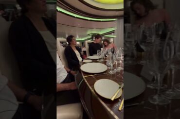 Chefs Table private dinner on #royalprincesscruise #chefstable