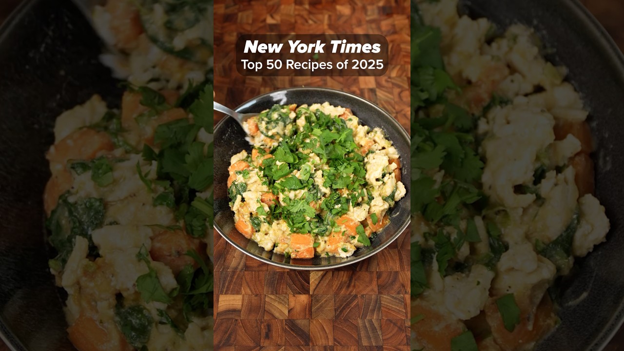 Cooking Every Recipe on the NYT Top 50 List of 2025 | Fragrant Coconut Chicken and Sweet Potato Cooking Every Recipe on the NYT Top 50 List of 2025 | Fragrant Coconut Chicken and Sweet Potato