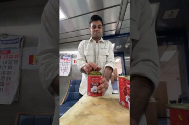 Ship pe banayi Ras Malai 🤯 | Easy Jugaad Recipe #ship #sea #cooking #foodshorts #indianfood