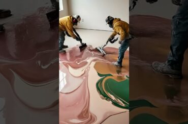 Before & After Dining Room Makeover with Floral Epoxy Floor 🌺 (Satisfying Transformation)