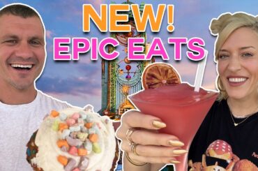 Searching For The Best NEW Food In Epic Universe | Universal Orlando, Harry Potter, Nintendo