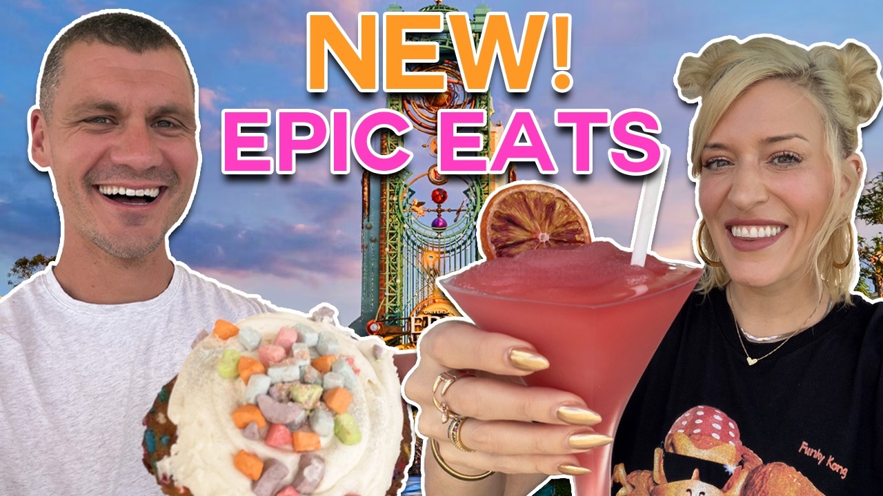 Searching For The Best NEW Food In Epic Universe | Universal Orlando, Harry Potter, Nintendo Searching For The Best NEW Food In Epic Universe | Universal Orlando, Harry Potter, Nintendo