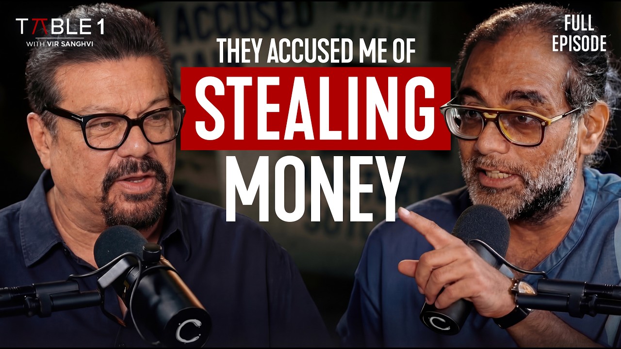 Gaggan Anand: Betrayal, Losing Everything & His Comeback | Table 1 with Vir Sanghvi Gaggan Anand: Betrayal, Losing Everything & His Comeback | Table 1 with Vir Sanghvi