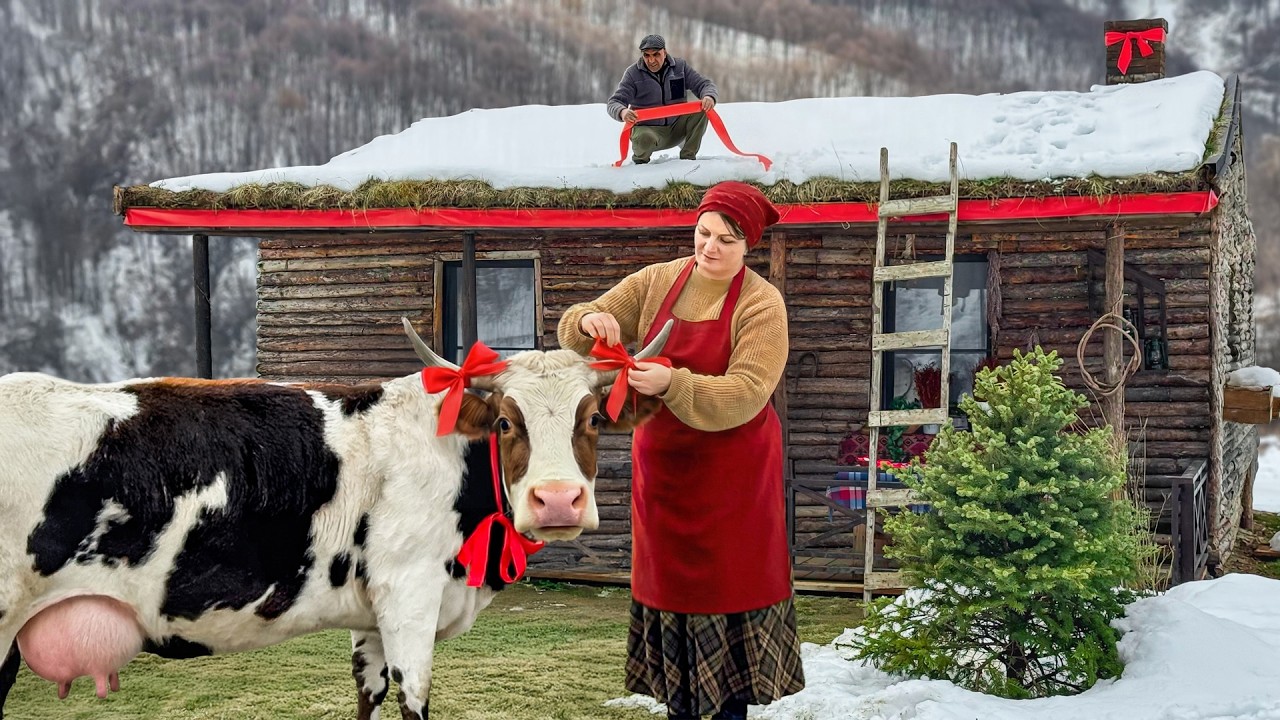 Novruz Village Feast With Traditional Spring Cooking! Novruz Village Feast With Traditional Spring Cooking!