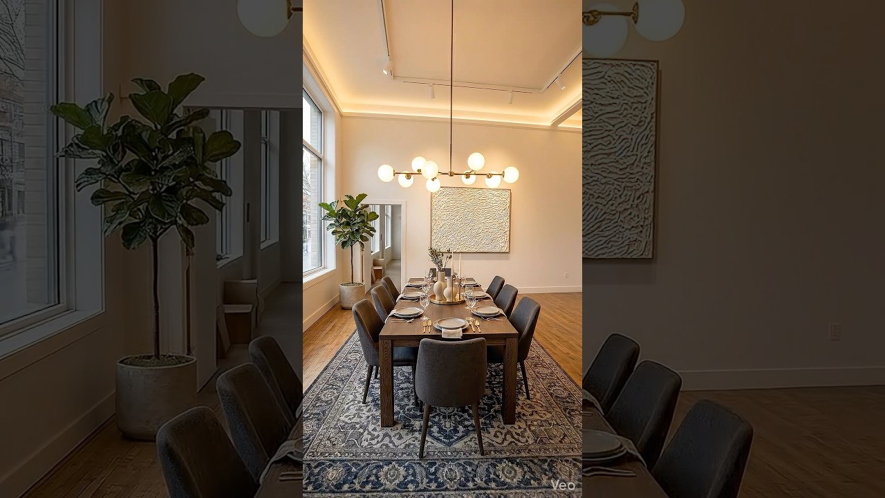 Empty Room → Luxury Dining Room 😍 | Satisfying Setup Transformation Empty Room → Luxury Dining Room 😍 | Satisfying Setup Transformation