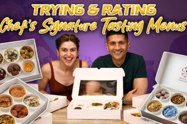 Trying & Rating Chefs Signature Tasting Menu Boxes!🍱