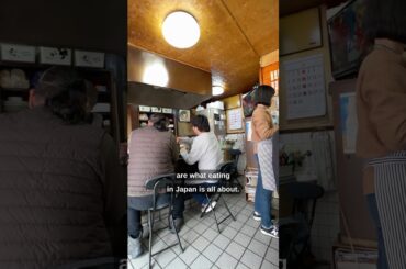 Small restaurants are the “real” Japan