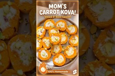 Fine Dining at Home: Gajar Kova Rolls #sweet #food #homemade