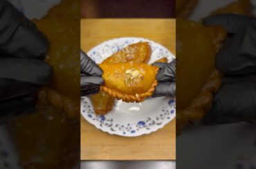 Ras bhari gujiya ASMR Cooking. #food #cooking #shorts #rasoiwithnishaasmr.