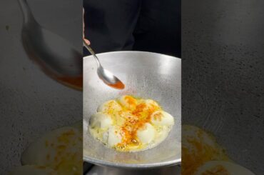 Dhaba Style Egg Masala ASMR #asmr #cooking #eggmasala #streetfood