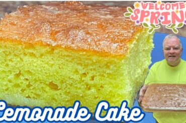 Lemonade Cake - A Delicious Cake to Welcome Spring!