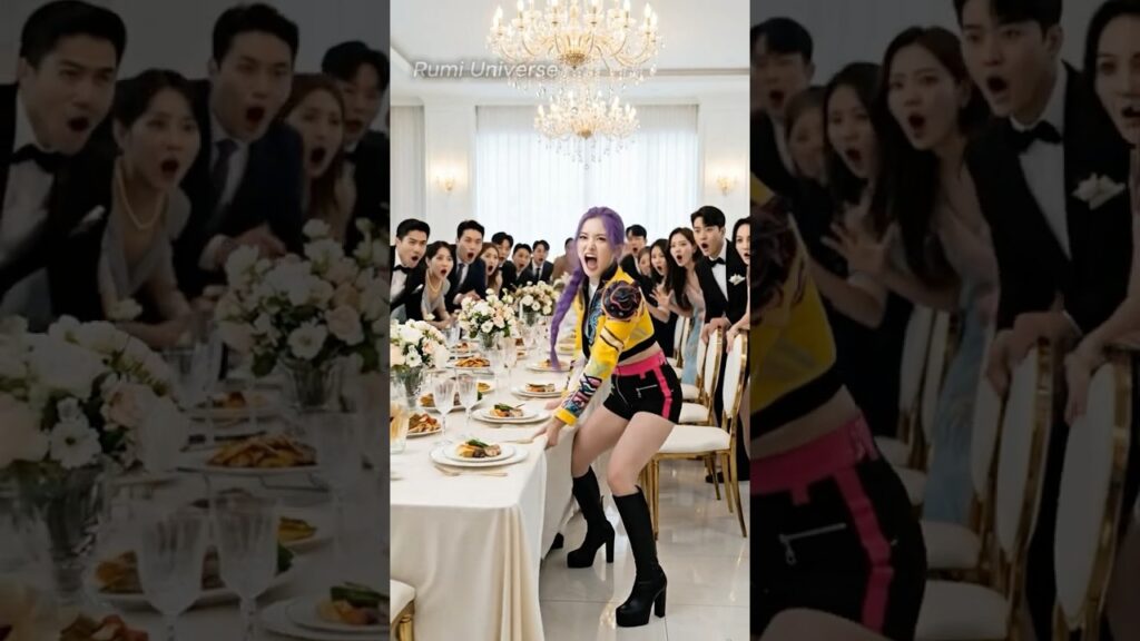 She RUINED the Wedding… Or Did She?! 😱 (Plot Twist) #kpop #rumi #zoey  #mira #demonhunters