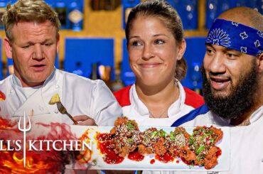 Chef Ramsay Challenges the Chefs to Invent a Brand New Menu Item | Hell's Kitchen