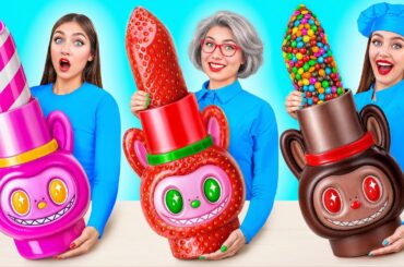 Me vs Grandma Cooking Challenge | Amazing Culinary Recipes by Super Hyper DO