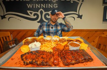 You Only Get 30 Minutes to Finish This Ol’ 96er BBQ Food Challenge!