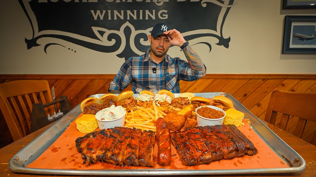 You Only Get 30 Minutes to Finish This Ol’ 96er BBQ Food Challenge! You Only Get 30 Minutes to Finish This Ol’ 96er BBQ Food Challenge!