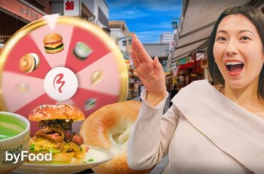 Emoji Food Hunting Challenge in Tokyo! 🍵🍓🍔