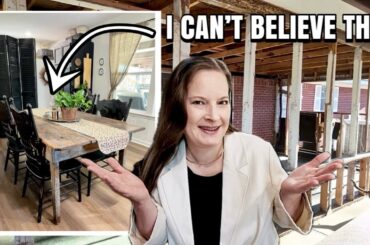 From Back Porch to Dining Room… Full Makeover Before & After