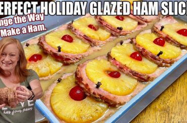 PINEAPPLE GLAZED HAM SLICES | Perfect for Your Holiday Table
