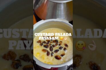 Custard Palada Payasam👌🏻😋 #payasam #palada #custard #recipe #food #cooking #viral #shorts #fyp