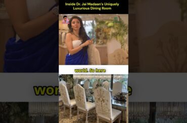 Vastu Expert Dr. Jai Madaan's dining room has a SECRET hidden in every chair #hometour
